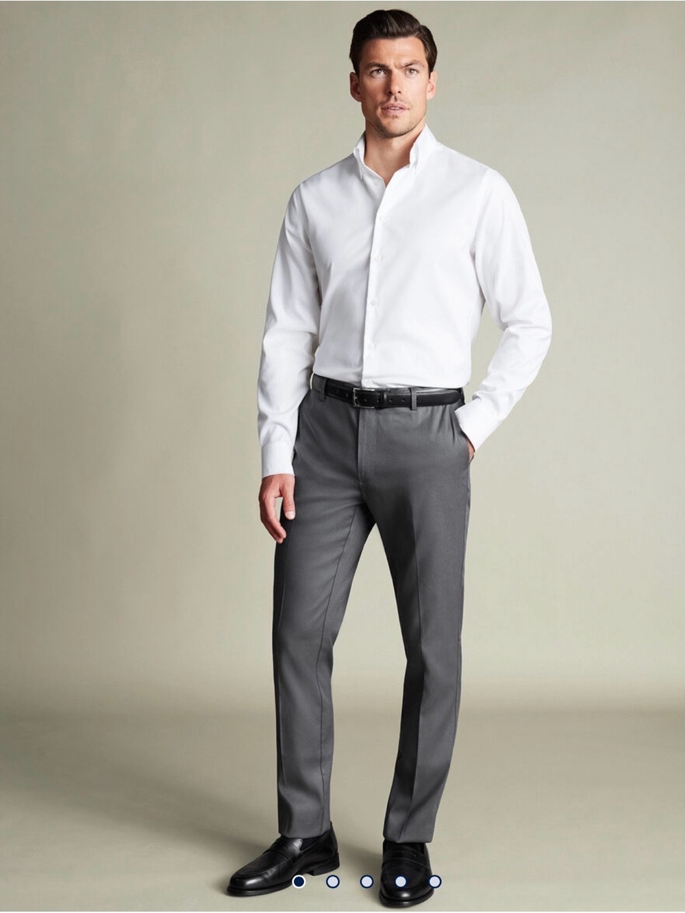 Charcoal Grey Slim Fit - Size 36W / 32L